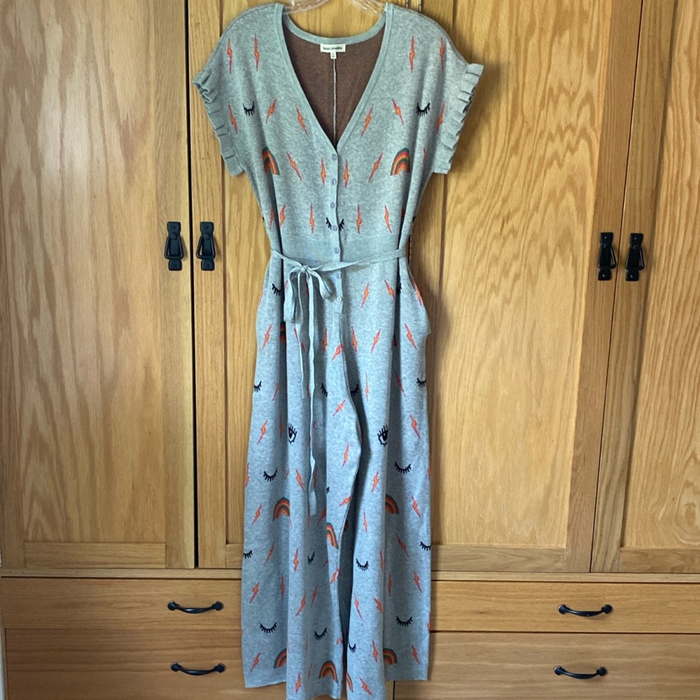 Saint Geraldine Knit Romper Size L